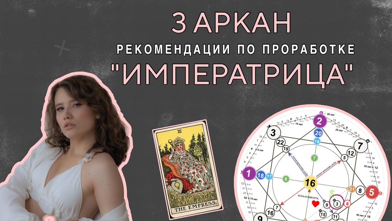 3 АРКАН В МАТРИЦЕ СУДЬБЫ. КАК ПРОРАБОТАТЬ 3 АРКАН В МАТРИЦЕ? РЕКОМЕНДАЦИИ ПО «ИМПЕРАТРИЦЕ»