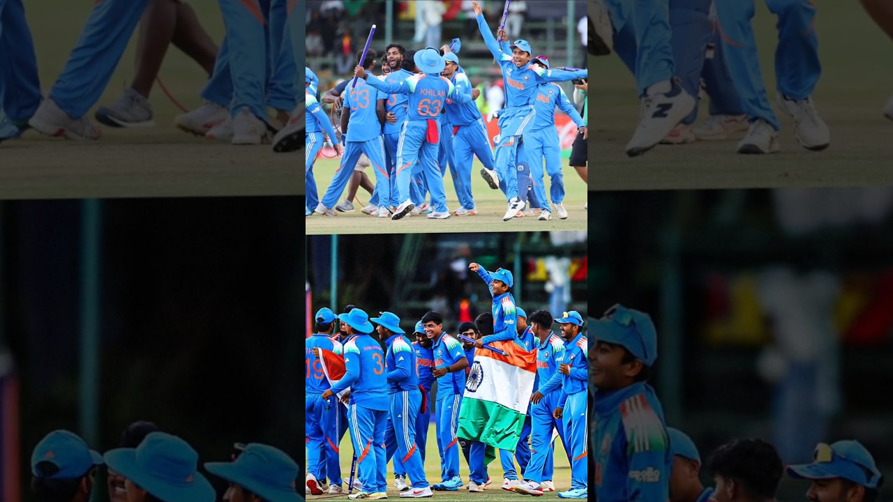 India Win Under 19 World Cup 