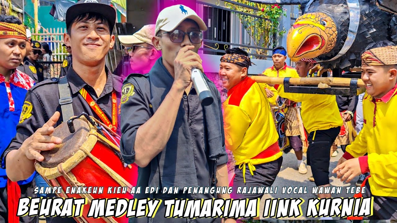VIRAL TIKTOK WAWAN TEBE - TUMARIMA ( IINK KURNIA ) - KENDANG AA EDI - Seni Benjang Mekar Budayah
