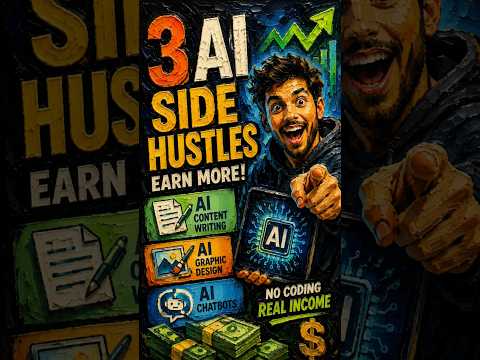 Thumbnail for AI Side Hustles Americans Are Using to Make $500+/Day 💰#USFinance #PassiveIncome #shorts