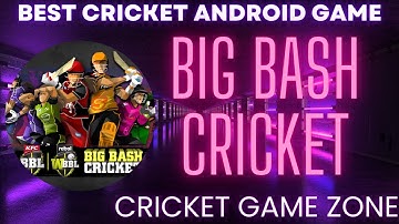 HOW TO DOWNLOAD BIG BASH CRICKET GAME FOR ANDROID ||CRICKET GAME ZONE 🏏