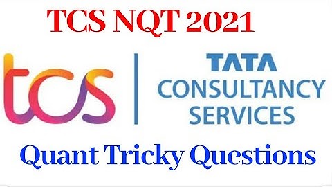 TCS NQT TRICKY QUESTIONS -II  (QUANT, Use headphone)