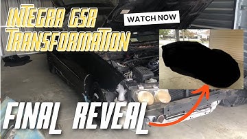 FINALLY - The 2000 Integra Gsr B18c1 All Motor Transformation!!