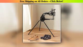 Hand Crank Cobbler Sewing Machine Heavy Duty Shoemaker Leather Repair Mending Machine for Rubber