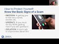A Conversation with Tzedek DC on Scams! by Courtney Wilkes, Staff Attorney - (8/8/23)