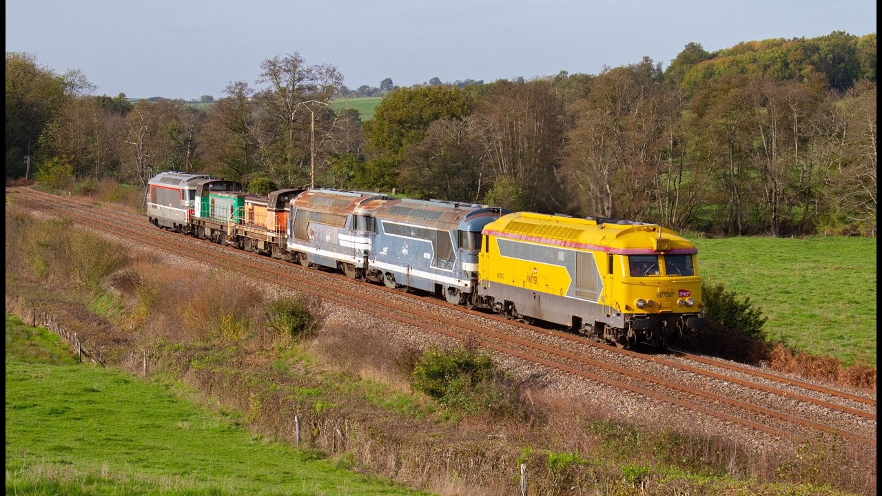 Automne 2022 sur les rails de Nevers-Chagny