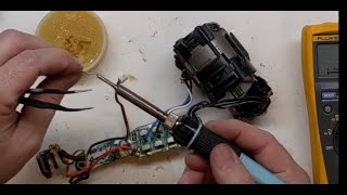 DeWalt DCD996 Hammer Drill Controller Repair