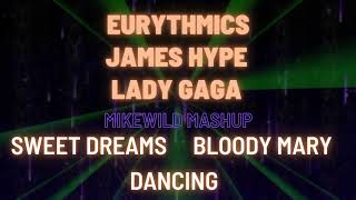 LADY GAGA X JAMES HYPE X EURYTHMICS (Bloody Mary X Dancing X Sweet Dreams - MikeWild Mashup) Resimi