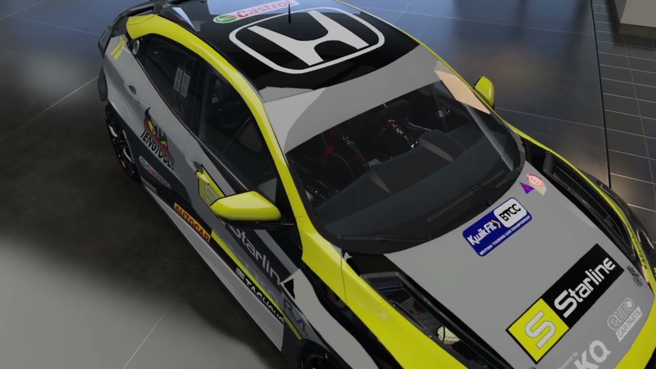 Honda civic touring car livery