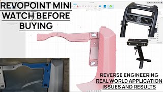 Revopoint Mini Review-Scan to Cad Reverse Engineering