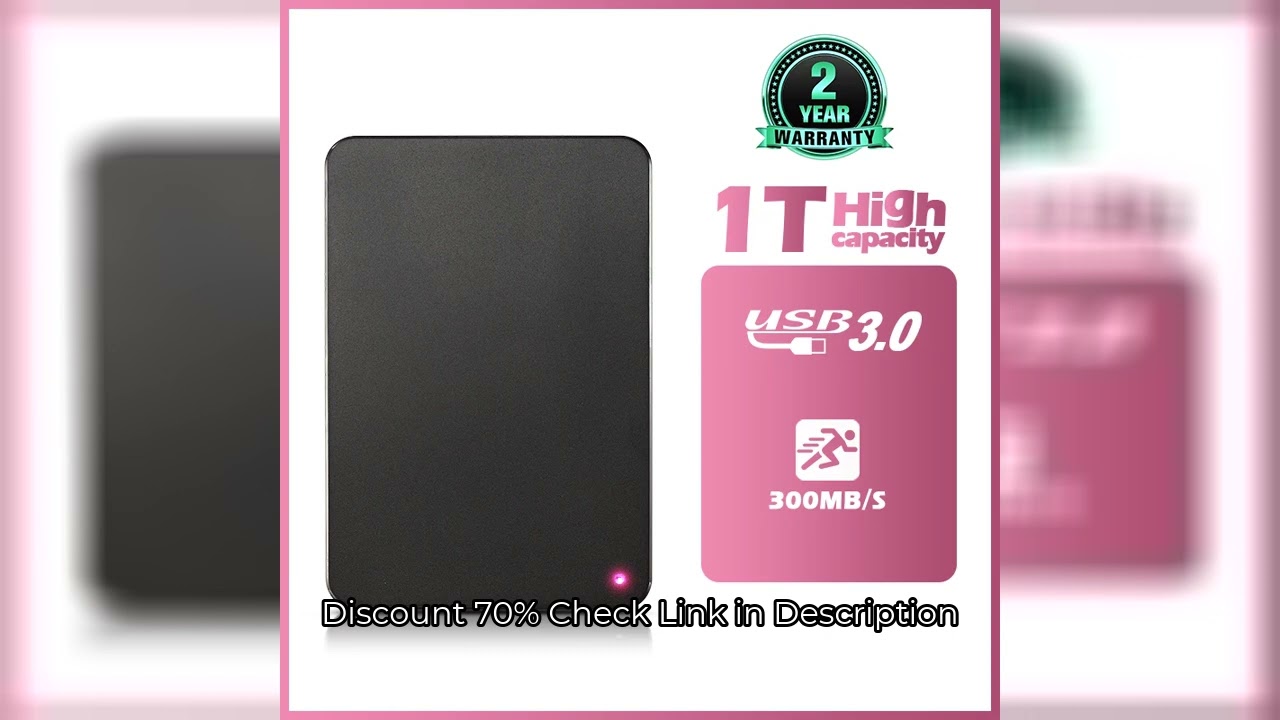 Portable External 1TB 160GB 250GB 320GB 500GB 640GB 750GB High Speed USB 3.0/2.0 Game External HDD D