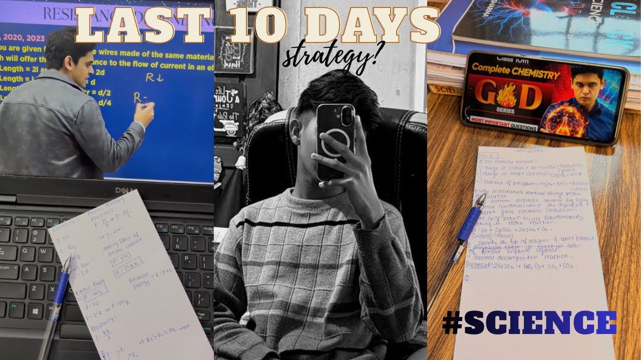 Last 10 days Strategy for SCIENCE🧬🧪*CBSE class 10th Board Exam Preparation*@exphub10th 