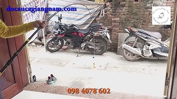 Cần câu hunter man cao cấp cực khỏe giá từ 190k | Đồ câu cá giang nam