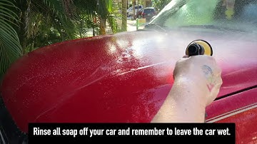How to seal and protect your car while washing it - BLACKFIRE HydroSeal Concentrate