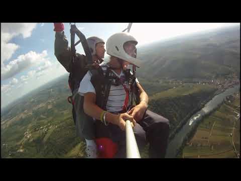 Biplace parapente Kevin à Douelle