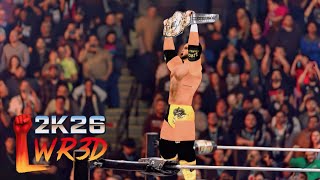 Wr3D 2K26 All New Features Part New Backstage, Items, & More