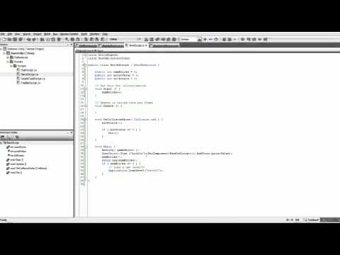Unity 3d Tutorial for Programmers - Part 16 - Loading Levels