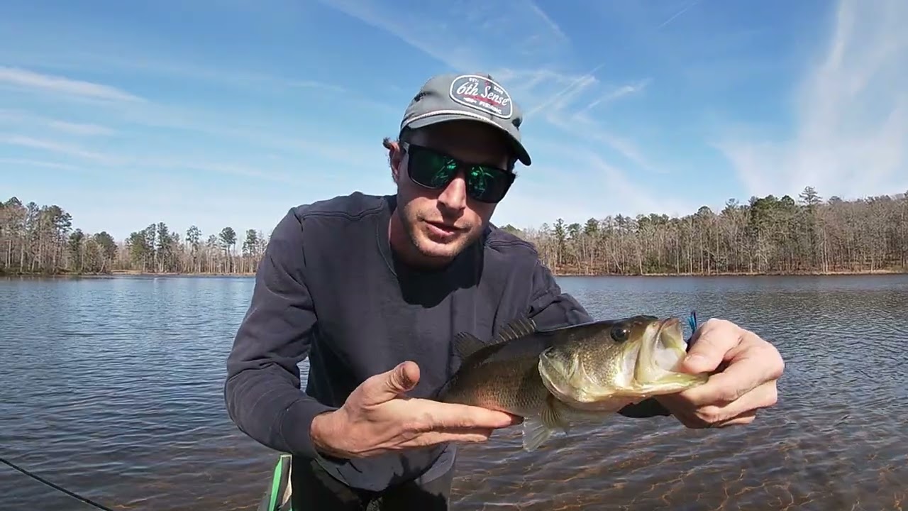 Bass Fishing clear water With Crank Baits (Eating what we Catch)