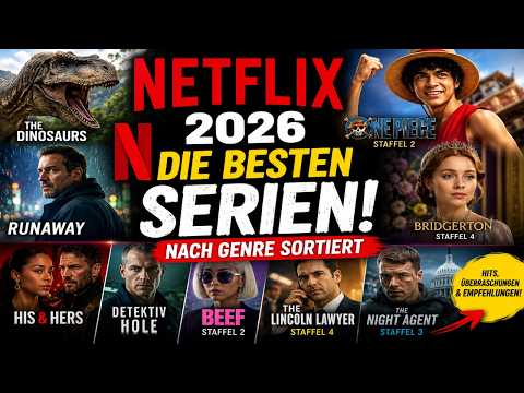 Die BESTEN Netflix Serien 2026 – Diese Shows Müsst Ihr Sehen