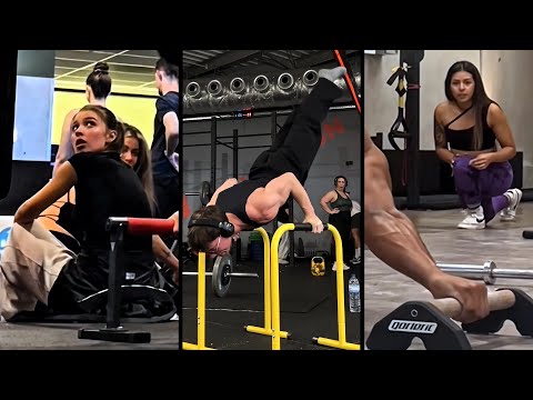 🔥 Scaring People In The Gym With Calisthenics #136