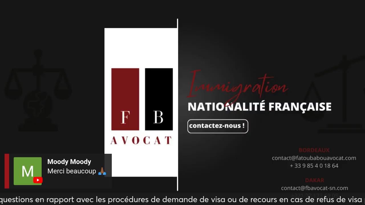 La demande de visa pour la France