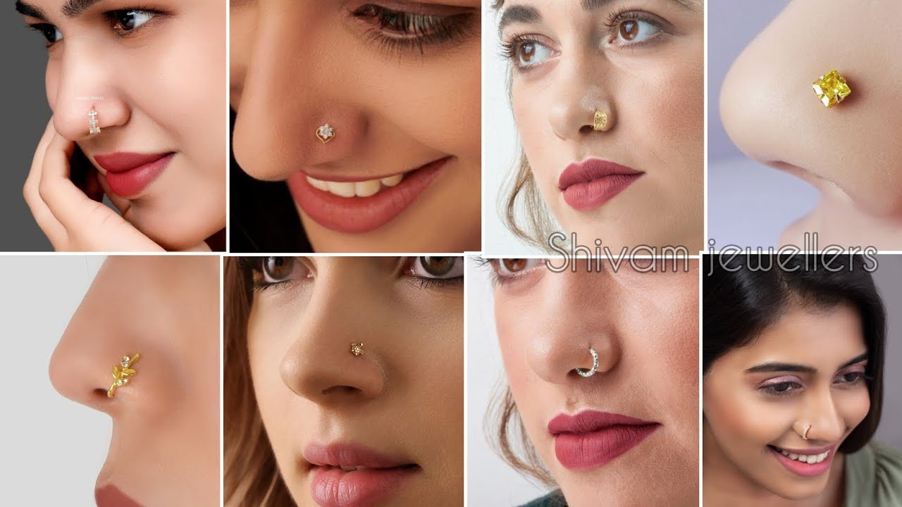 gold nose pin designs with price || gold nose ring with price || nak ka ring || nak ka kil design ||