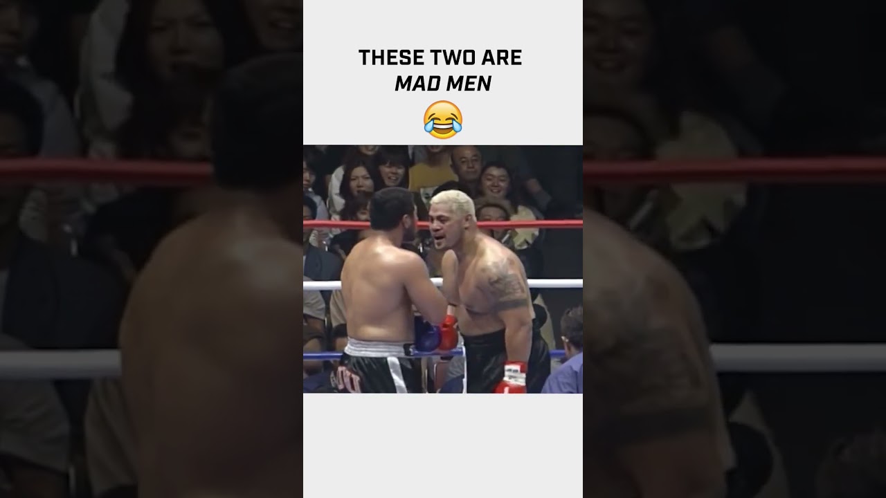 Ray Sefo and Mark Hunt are MAD MEN! 😂