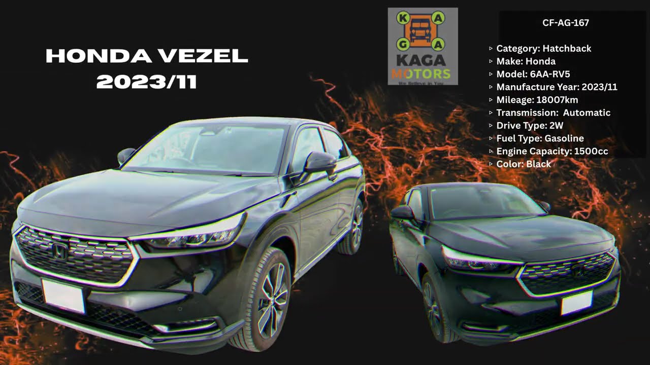 HONDA VEZEL 2023/11 (CF-AG-167)