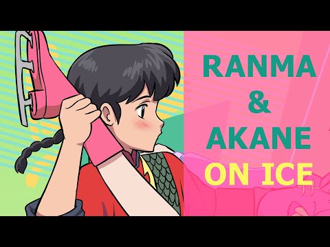Ranma and Akane On Ice