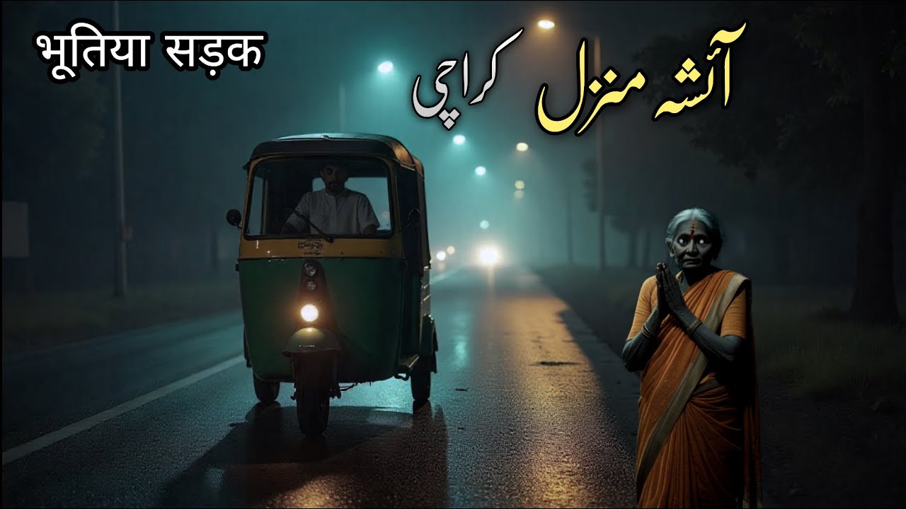 Ужасная история про авторикшу | Леденящие душу истории из Карачи | Реальные истории | रिक्शा कहानी