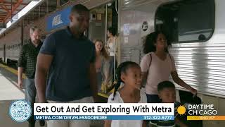 Riding the Rails with WGN Daytime Chicago: Biking with Metra