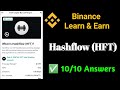 Hashflow (HFT) || Binance Learn &amp; Earn Answers