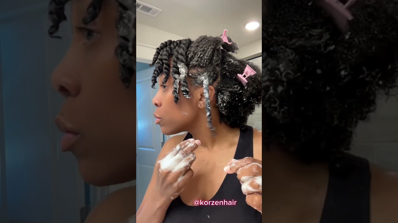 Foam Mousse is  Perfect a Twist Out: Quick Drying Time & Definition