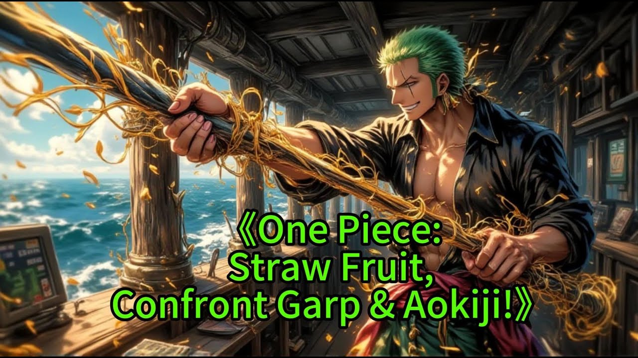 《One Piece:Straw Fruit,Confront Garp& Aokiji!》