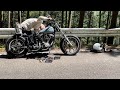 電波なし山道マシントラブルなソロツーリング(No cell phone reception) Solo touring on mountain roads with machine trouble.