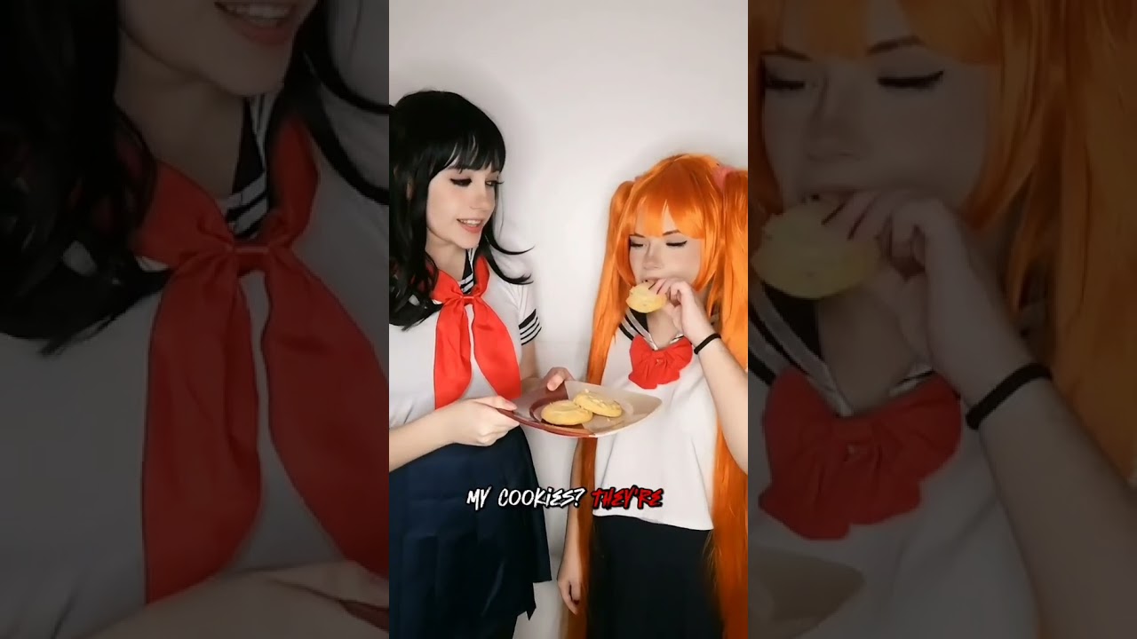 You want me now, Senpai?|Ayano Aishi & Osana Najimi@nikkihatsunecosplay#cosplay | Yandere Simulator