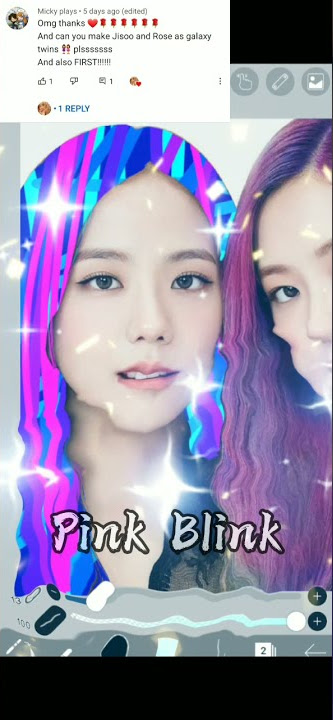 BLACKPINK- JISOO AND ROSÈ AS GALAXY TWINS | KILL THIS LOVE | EMMA HEESTERS | PINK BLINK |
