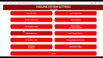 Programming FireLink zones using the Cloud Web Portal