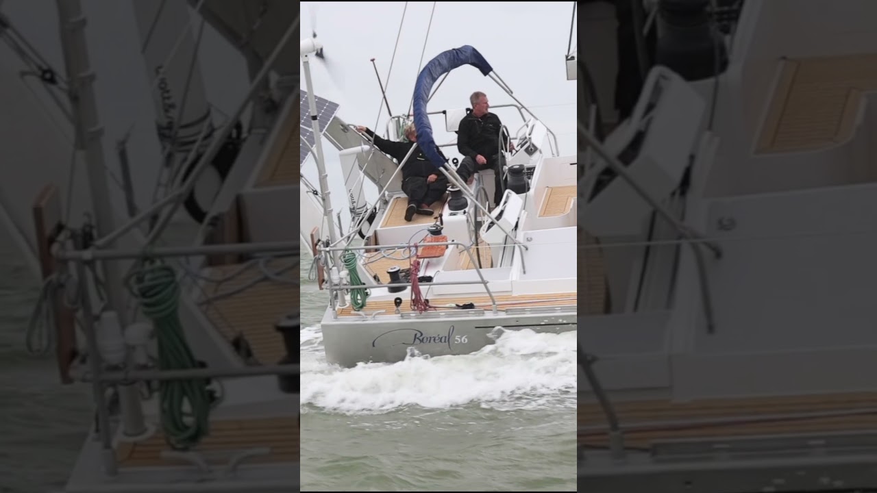 Ein sicherer Rückzugsort bei Sturm? Boreal 56  #sailing #aroundtheworld #storm