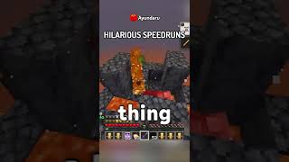 I Found The Funniest FAKE Minecraft Speedrun…