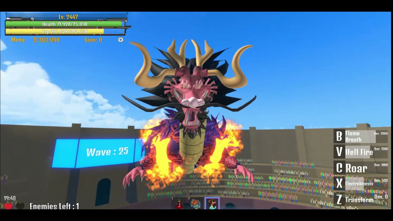 Raid with Dragon Fruit [ King Piece ]