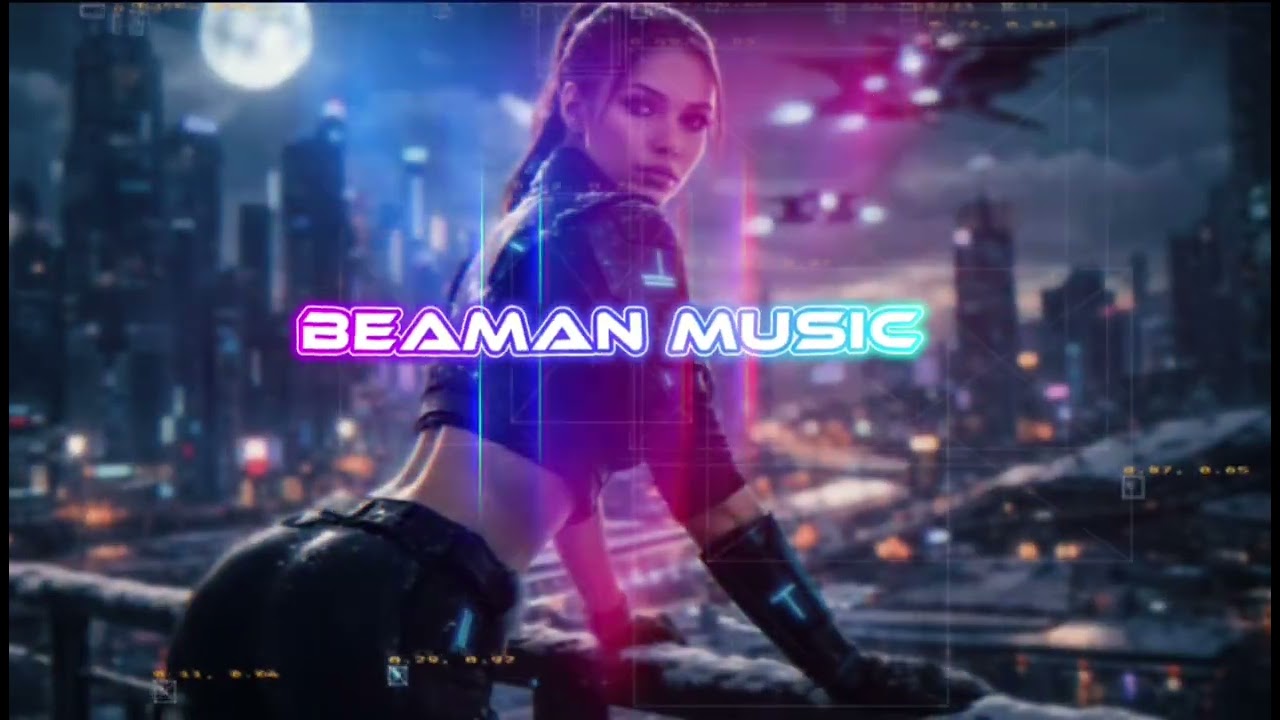 [Night Drive Music] Darkwave / Trance / Mix - Black Glass (BeAMaN Music).