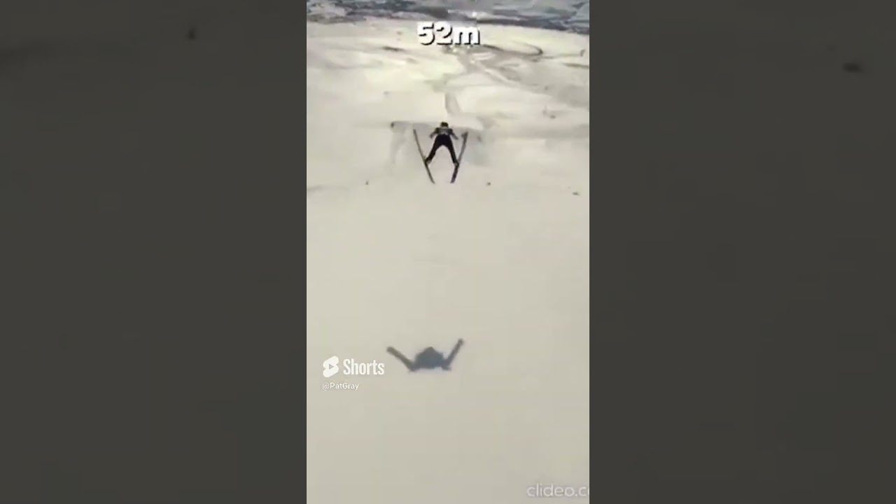 World Record Ski Jump is INSANE