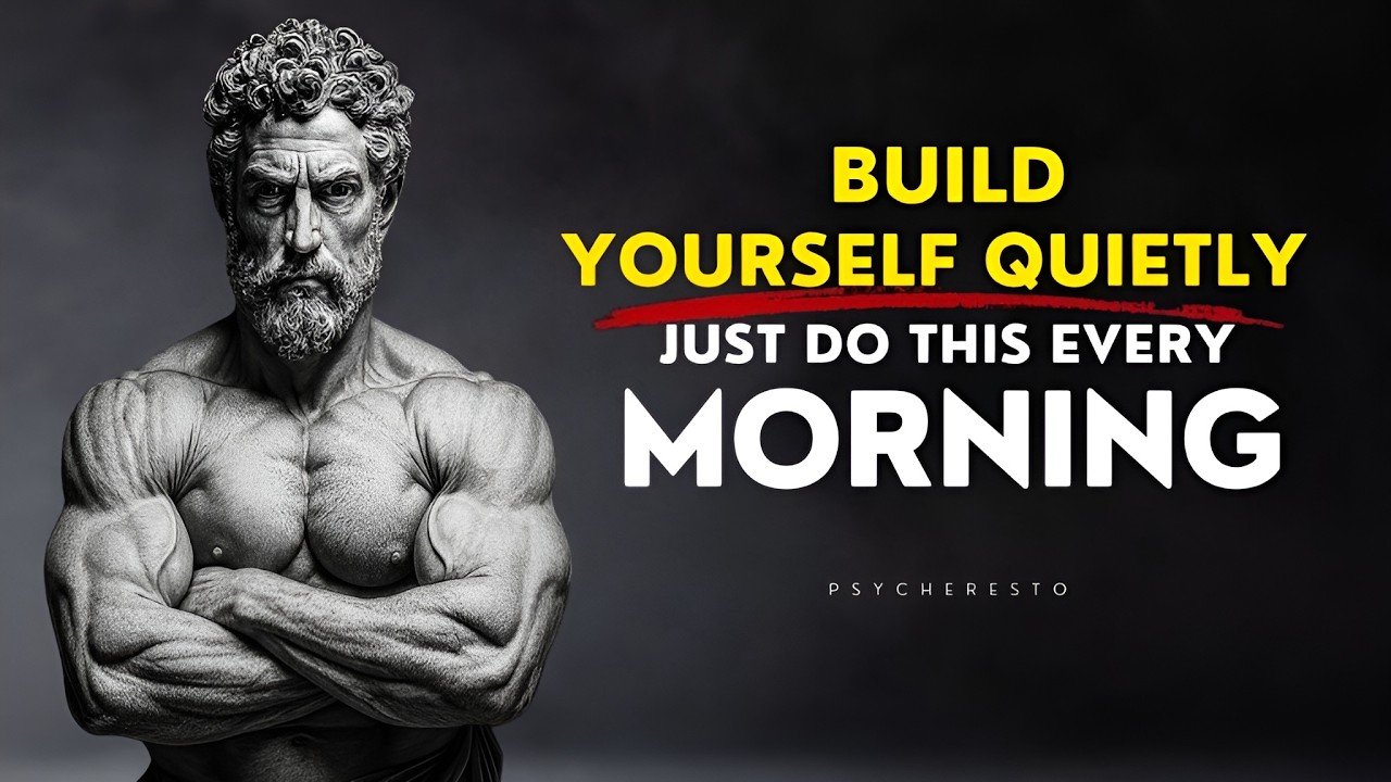 5 STOIC Rules to BUILD YOURSELF QUIETLY Every Morning - STOIC MORNING SECRETS | STOICISM