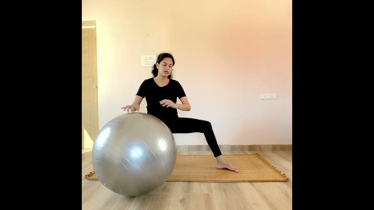 Prenatal yoga labour inducing stretches YouTube