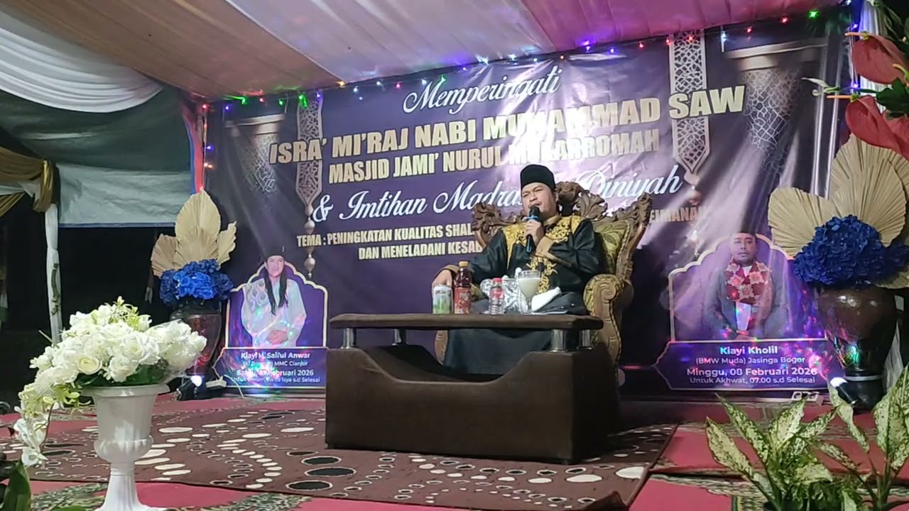Tausiyah humoris oleh Kibongkar Cianjur Bikin ngakak lokasi ciawi bogor 