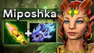 картинка: Мипошка на сигнатурной Энче! - Miposhka Enchantress 7.37 DOTA 2