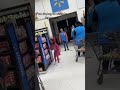 Little girl destroys Walmart. While everyone watches