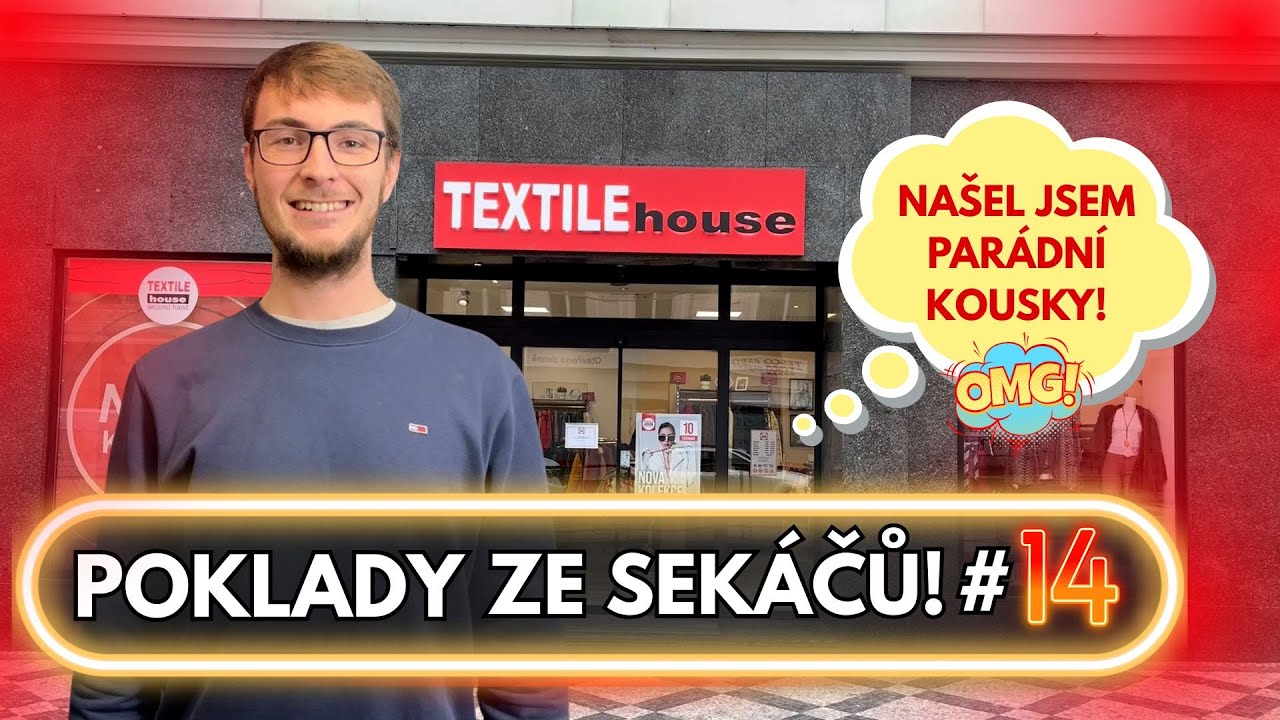 Co nabízí TEXTILE HOUSE v centru Prahy?! #14 OBJEVUJI SECONDHANDY