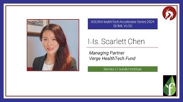 Scarlett Chen, Managing Partner of Verge HealthTech Fund.